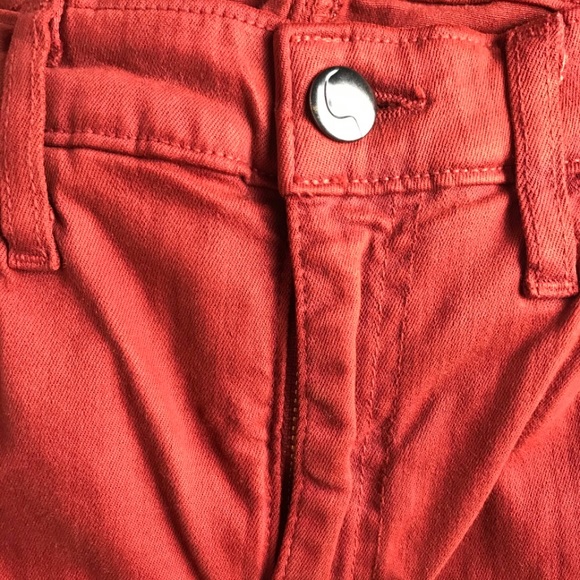 JOE'S JEANS ""The Charlie" Women's High Rise Skinny Ankle Denim in Henna Red 27 - Picture 6 of 6